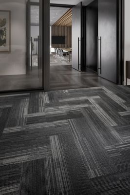 Herringbone Carpet Tile | Tile Design Ideas