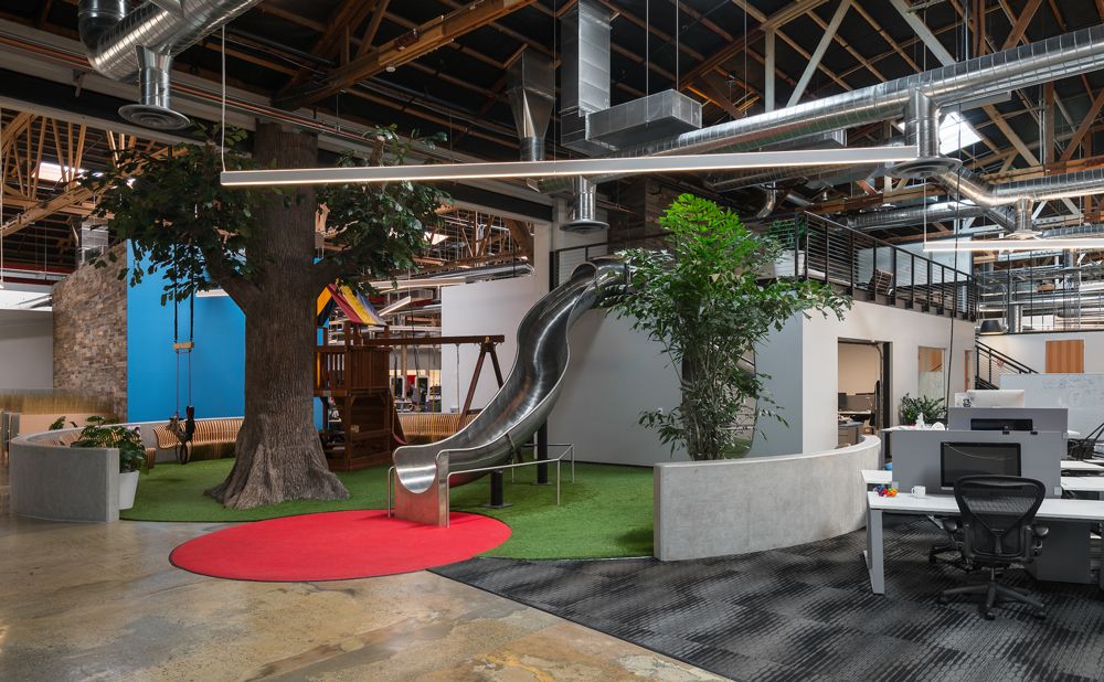 High Tech Company Corporate Flooring Installation Mohawk Group