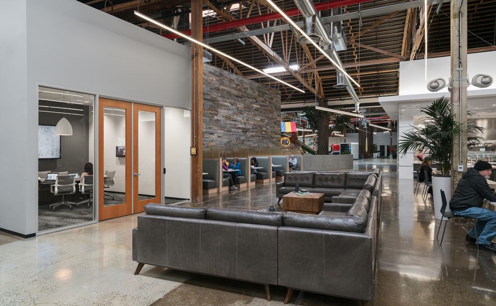 High Tech Company Corporate Flooring Installation Mohawk Group