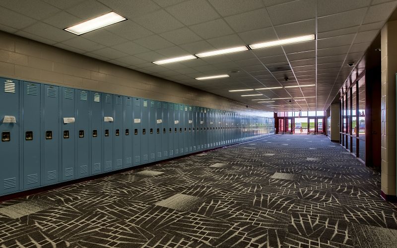 Education Flooring Project Conestoga High School Mohawk Group