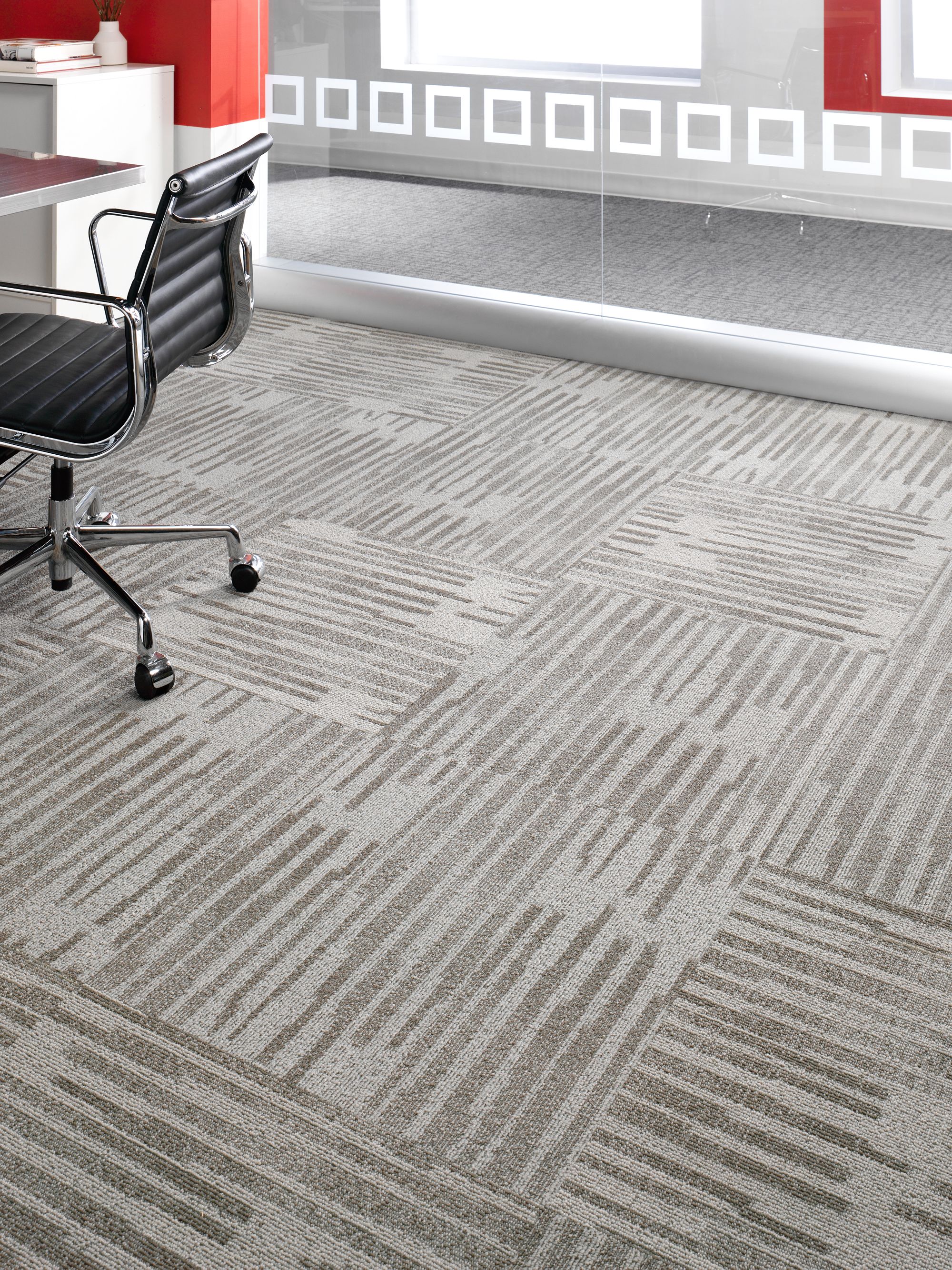 Carpet Tile Reflective Symmetry Tile Flint Mohawk Group