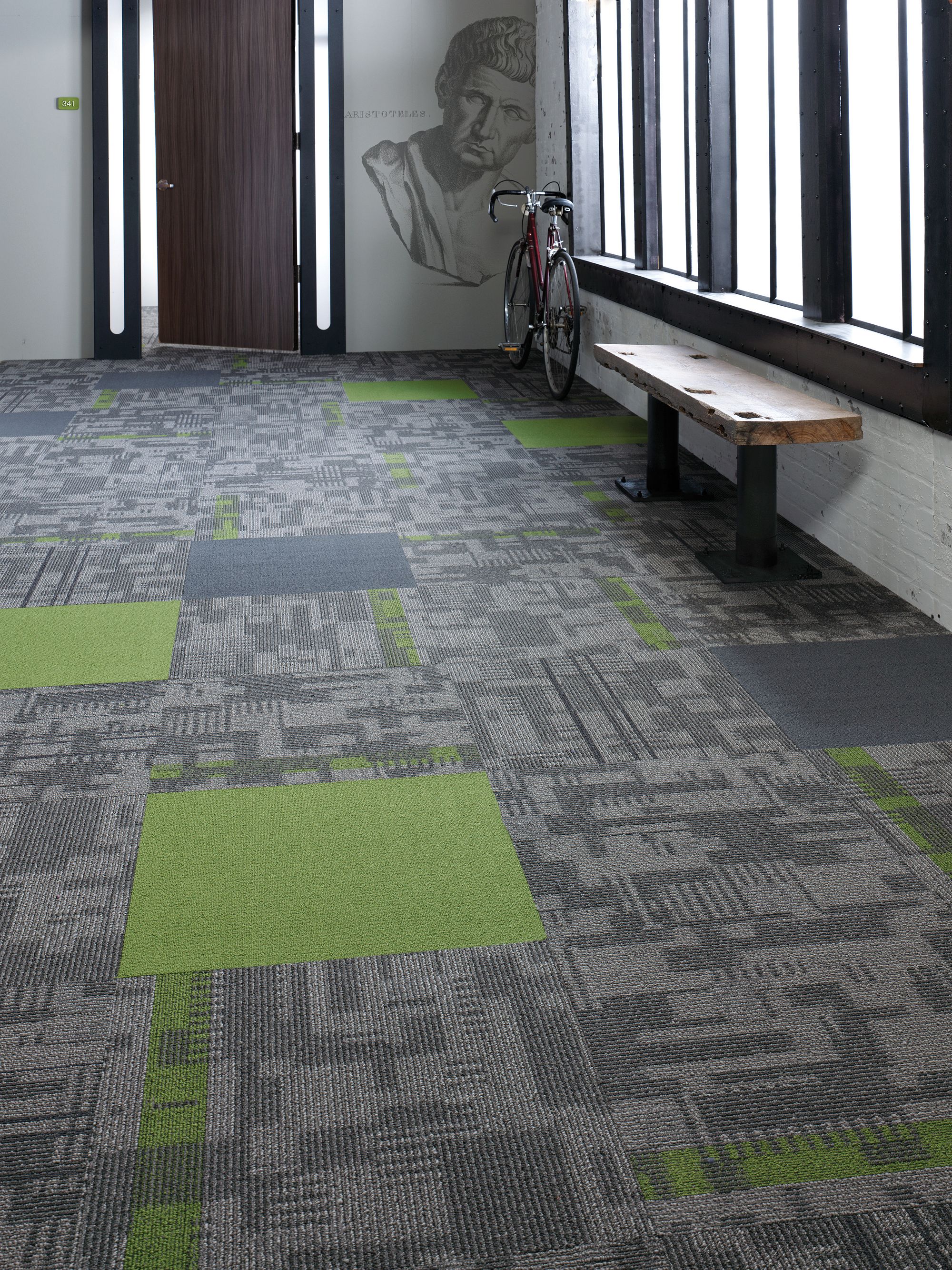 Carpet Tile Colorbeat Tile National Blue Mohawk Group