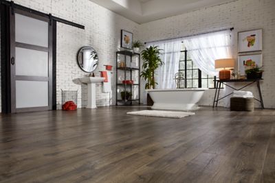 Pergo Outlast+ With SpillProtect Vintage Pewter Oak Laminate Flooring ...