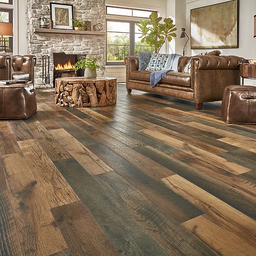 Antique Barnwood Pergo Timbercraft Wetprotect Laminate Flooring