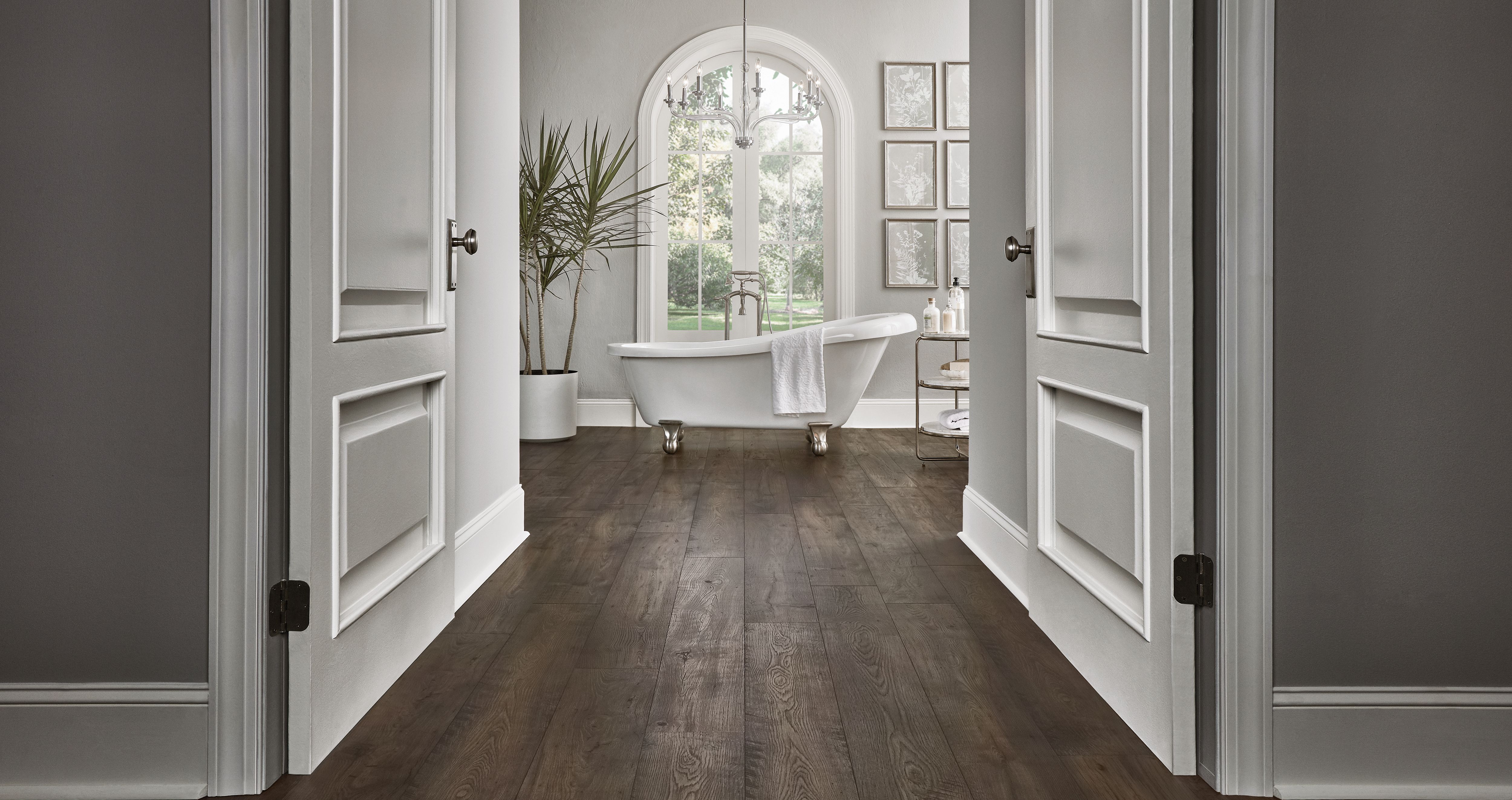 Rustic Smoked Chestnut Pergo Portfolio Wetprotect Laminate