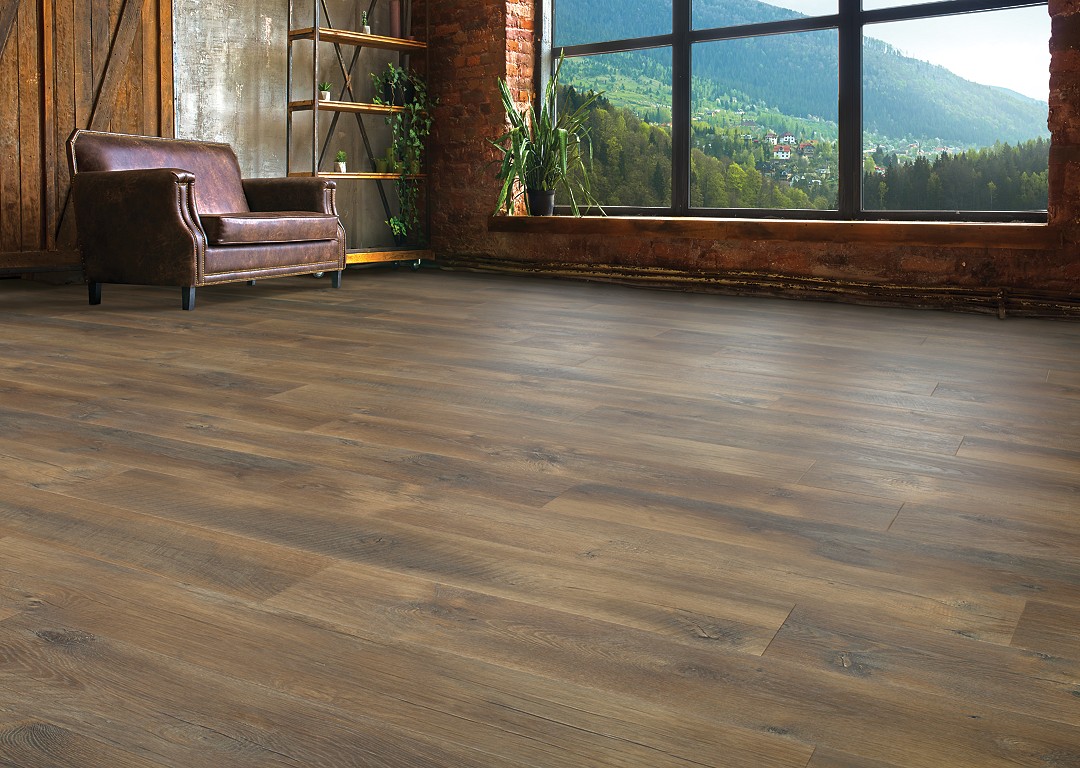 Crest Haven Wine Barrel Oak Laminate Wood Flooring Mohawk Flooring