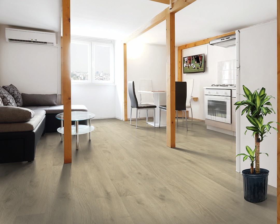 Southbury Buff Laminate Wood Flooring Mohawk Flooring